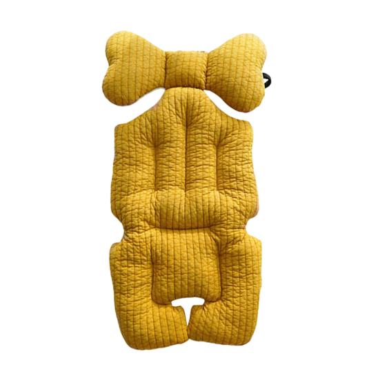 Stroller Seat Cushion Infant Car Seat Insert Cushion Toddlers Reversible Newborn Car Seat Insert for Baby Head Body Support Baby Swing Pushchair Use
