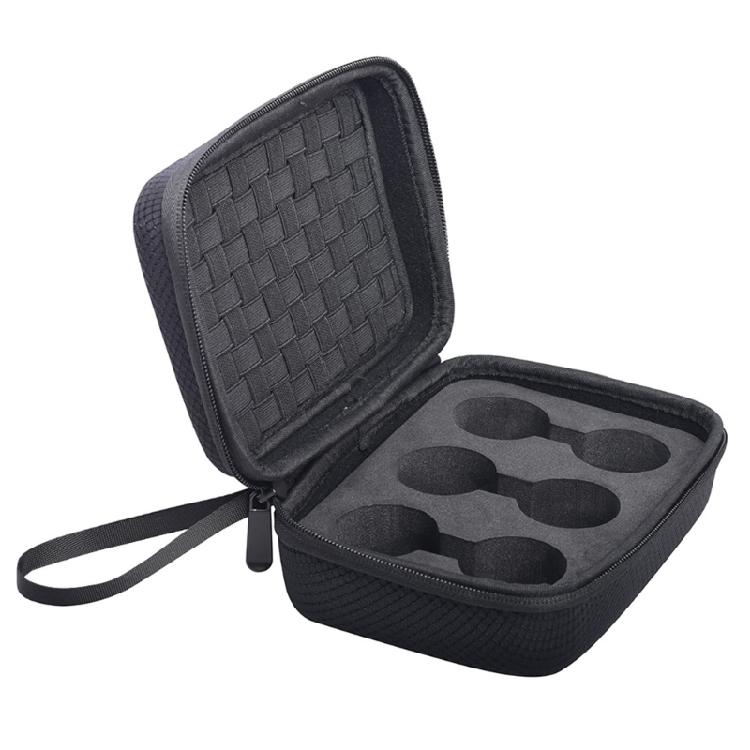 Golf Practice Ball Storage Organizer Bag with Firm Shell Design, Compact Golf Accessory Carry Case for Course Days and Cleaner Bag Organization