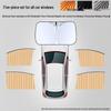 Automatic Retractable Car Sunshade Curtain for Baby Privacy - Blackout Front Windshield/Sedan Window Cover