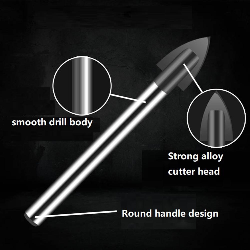 10 bucăți burghiu 6 mm Accesorii pentru scule electrice Carbură de tungsten