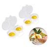 Easy To Use Kitchen Steamed Egg Food Grade Plastic for Easy Microwave-Cooked Egg Steamer Fried Egg Kitchen Cooking Molds