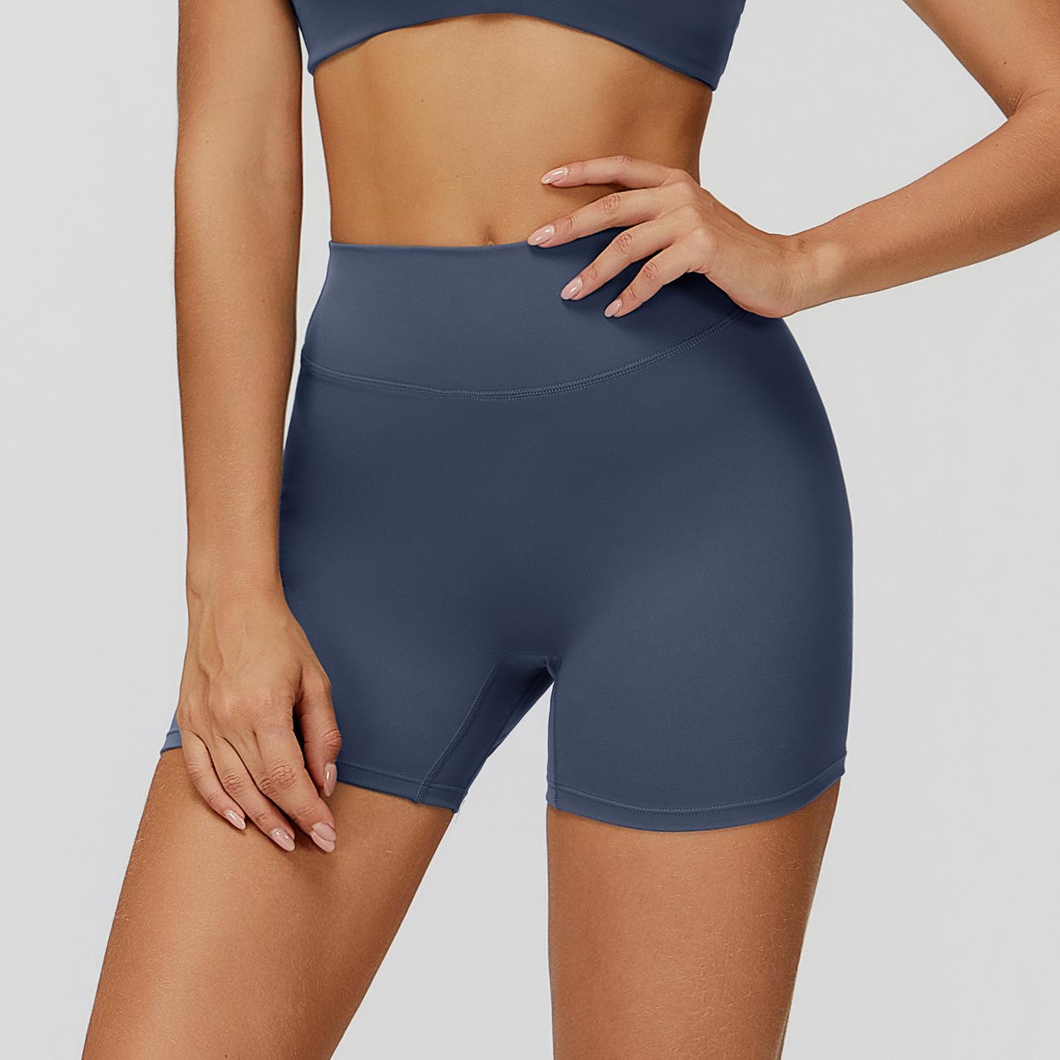 

Women s High Waist V-Shaped Back Yoga Shorts - Quick Dry, Outdoor Running & Fitness Wear (9506) Medium