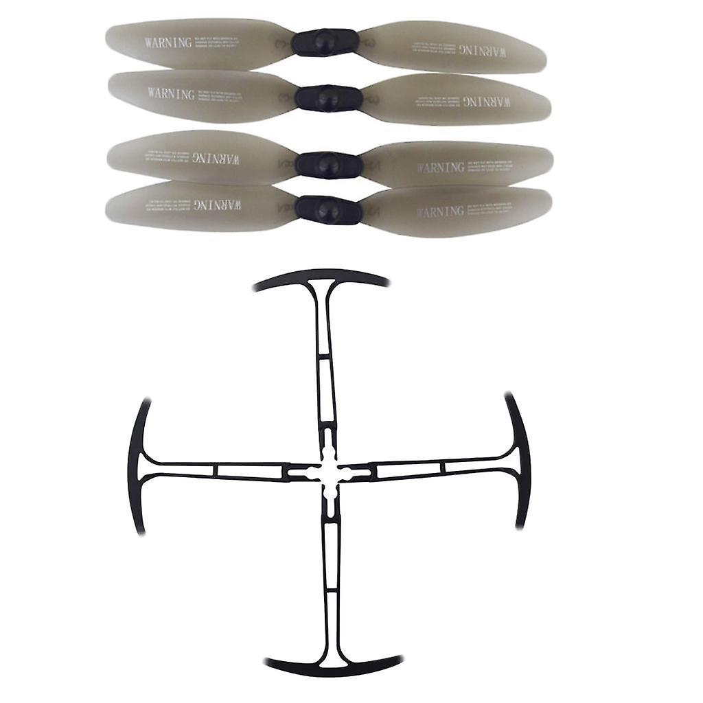 4 Stück Kunststoff-Propeller-Paddel-Set für HS175 D65 SYMA X500 X30 Z6 Teil