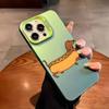 Cute Dachshund Dog Phone Case For iPhone 17,16,15,14,13,12,11,Pro Max,Plus Candy Silver Cover