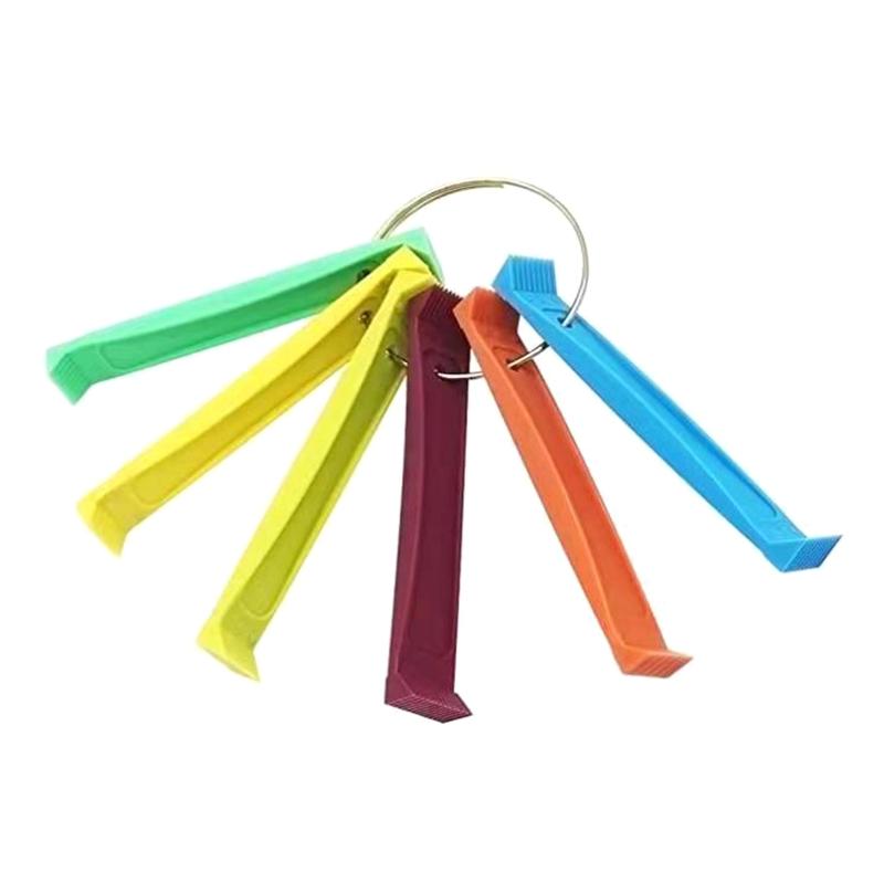 6x FCR6 Klimaanlagen-Lamellenreiniger Praktischer Lamellen-Reparaturkamm Kühler Richtwerkzeug Reinigungswerkzeuge für Auto-Kühlsystem