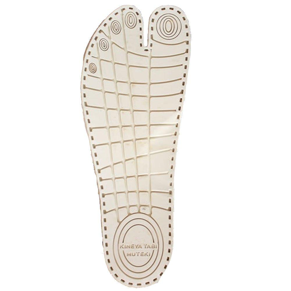 [Muteki] Running Tabi Socks: Running Shoes Crafted by Traditional Craftsmen, 008 Sax Blue (24.5)