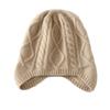 Women's Autumn & Winter Cashmere Aviator Hat - Warm Knitted Wool with Ear Protection