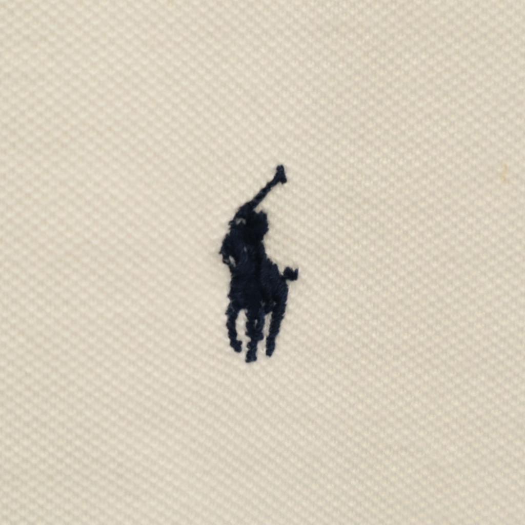 Polo by Ralph Lauren Short sleeve Polo shirt LL off white Fawn Men's Used