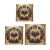 Square Shape Witchcraft Divination Mat Altar Tablecloth Board Game Card Pad Runes Table Cloth Mysterious Board Game Mat