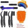Portable Mountain Bike Chain Cleaner & Maintenance Brush Kit