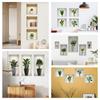 DIY Mural Art Livingroom Bedroom Creative Plants Potted Greenery Bonsai Wall Stickers 3D Decal