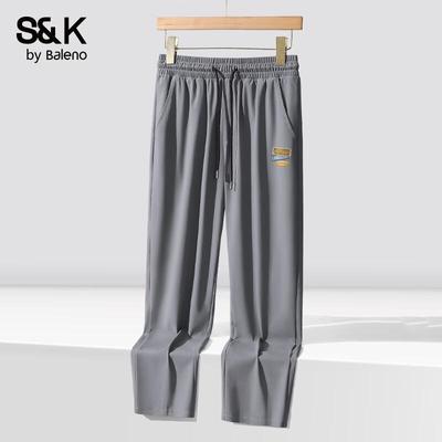 Baleno Herren S&K Eisseide Lässige Gerade Hose