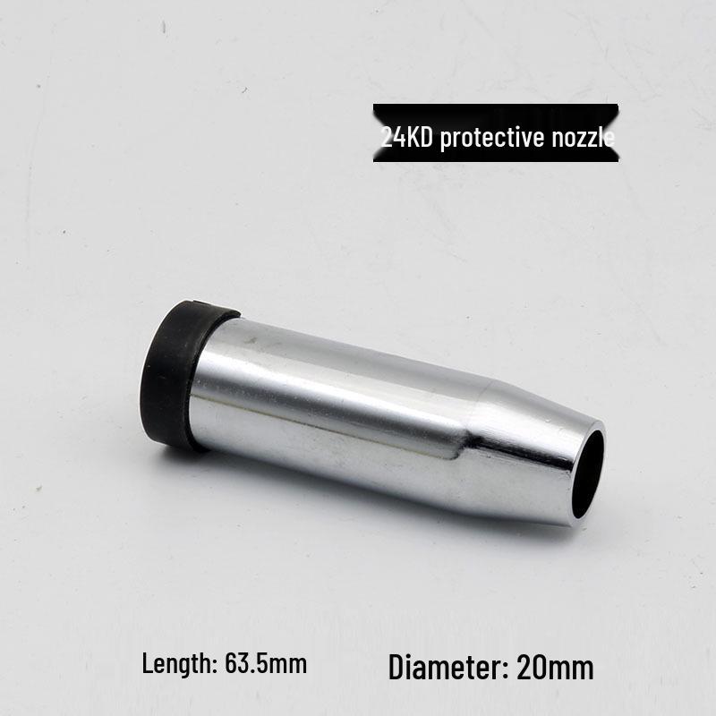 MIG Welding Accessory Set: Gas Shielded Gun, 350 Nozzle, 200 Sleeve, 500A Copper Conductive Tip.