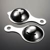 Stainless Steel Egg Separator Food Grade Material Easy Hanging Design Perfect For Home Baking Kitchen Cooking