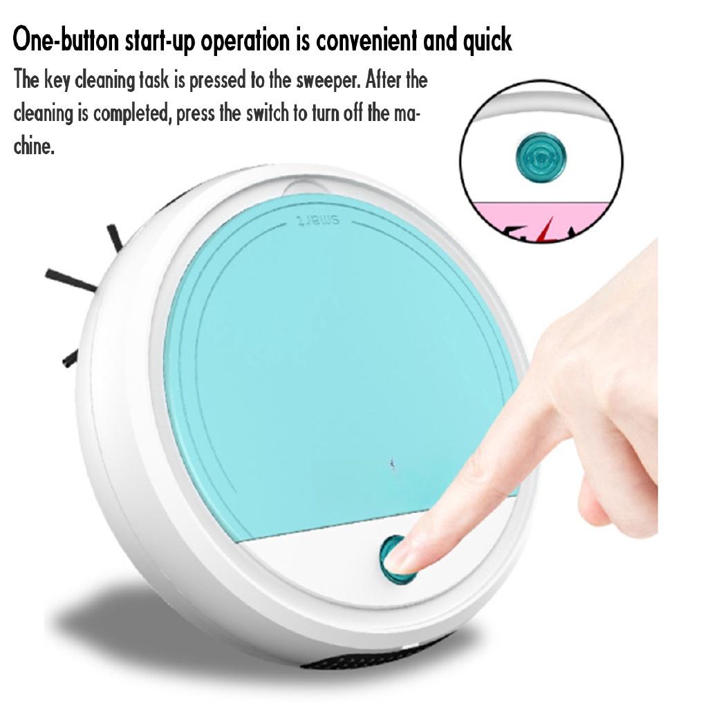 Smart Robot 4 In 1 3200pa USB Auto Smart Sweeping Robot UV Sterilizer  Sweeper Vacuum Cleaner