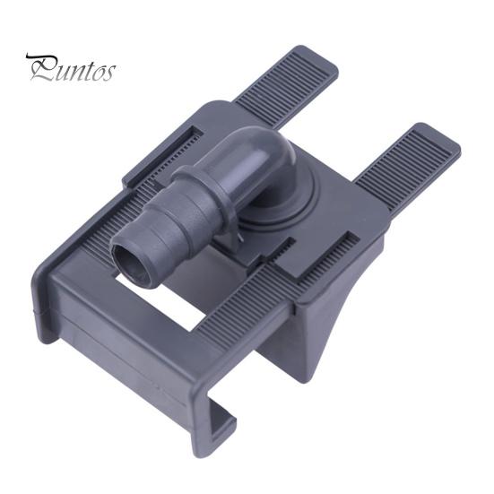 Fish Tank Hose Clamp Stretchable Easy to Install Pipe Holder Plastic Aquarium Water Fixed Connector for Tube Clip