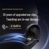 SANAG F30 Wireless Ear Clip Bone Conduction Sport Headphones