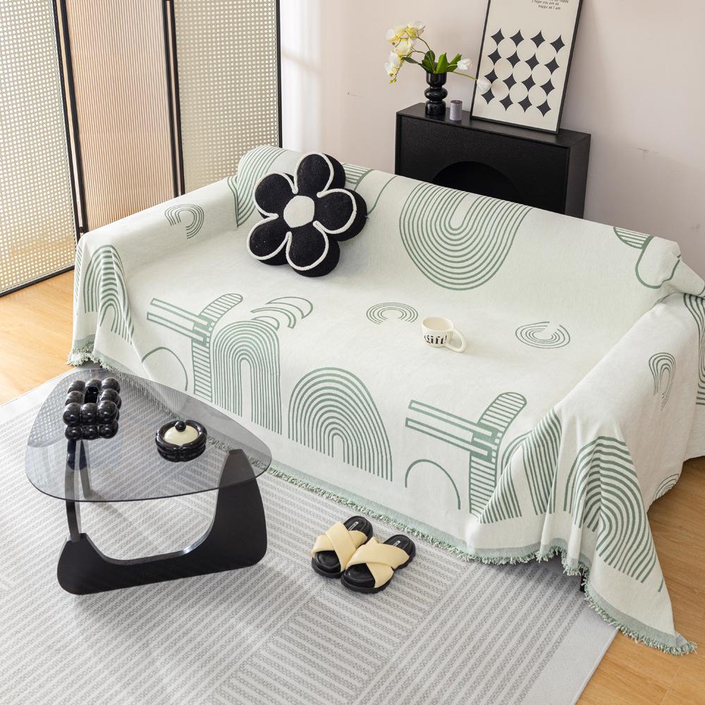 Sofa Cover Cloth Universal Sofa Slipcover Sofa Towel Anti-Scratching Cover Blanket Sofa Cover Sofa Cushion Non-Slip Sofa Cover Towel