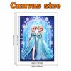 Disney Pearl Painting Elsa Anna Ice Palace DIY Pearl Painting Gem Art Pearl Dot Painting Picture Crafts Adult Beginner Gifts Home Decor