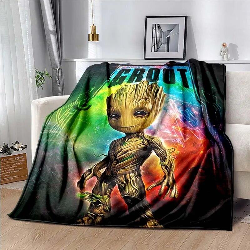 

Marve-Groot Halloween Cartoon Movie Blanket,beautiful Soft Warm Blanket,for Bed Sofa,children Gift,Decke,couverture,frazada