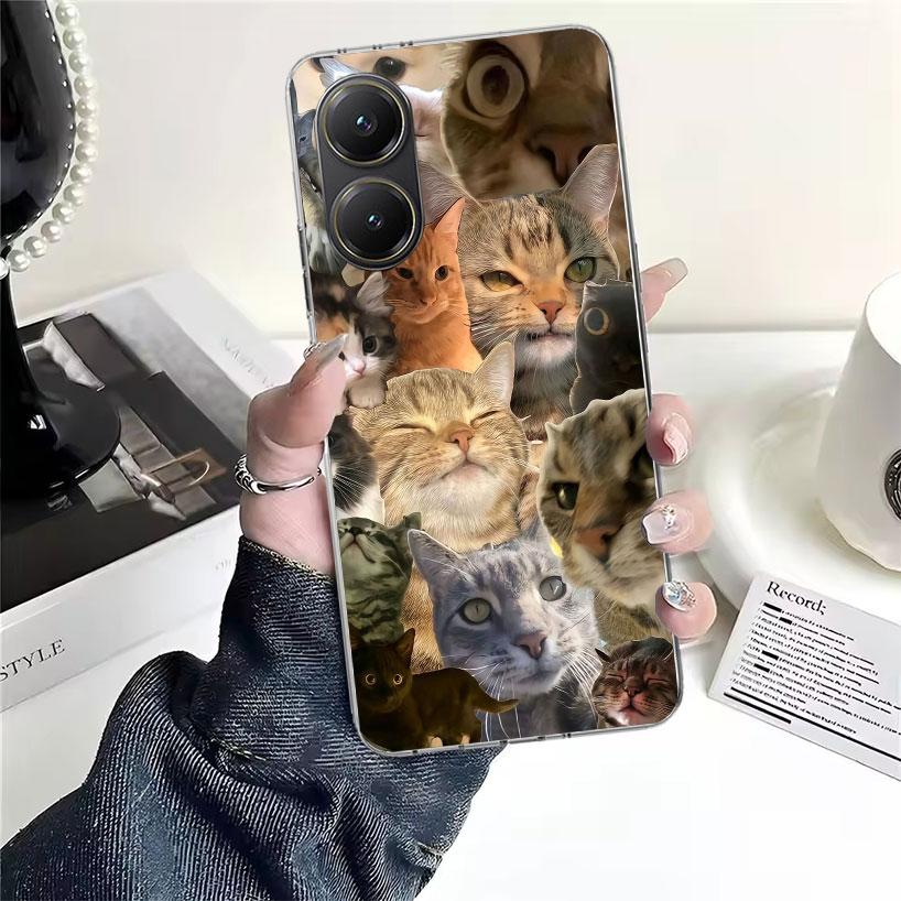 

Crying Cat Memes Soft Phone Case For Xiaomi Redmi 15C 15 13C 13 Poco X5 X6 X7 F7 Ultra M7 12C 12 10 10C 9C 9A 9T 9 Fundas Poco X Xiaomi Poco X5 Pro