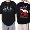 Hajime No Ippo Hip Hop Size TShirt Anime Harajuku Tee Tops Men Women Makunouchi Takamura T-Shirt KGB Y2k Manga Tshirt Clothes