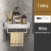 MDNG Wall-Mounted Bathroom Corner Storage Shelf