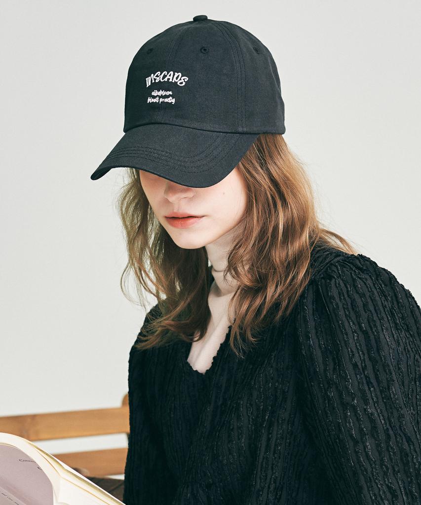 Elkebeullum Inscape Black Ball Cap