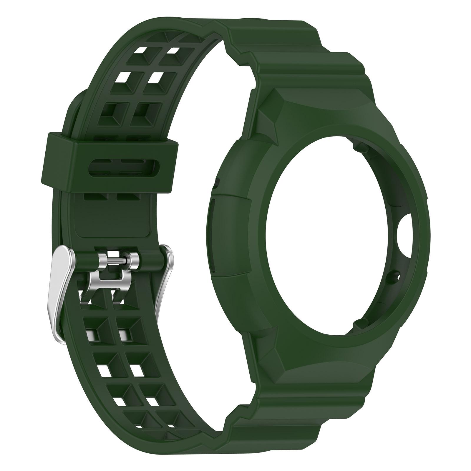 

Transparent Case+strap For Google Pixel Watch 4 3 2 41mm Accessories Sport Smartwatch Soft TPU Bracelet correa Pixel Watch band Pixel Watch армия зеленый