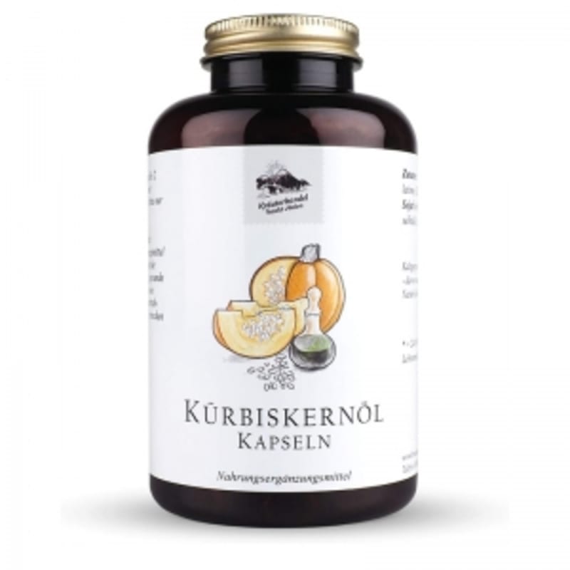 Kruterhandel Sankt Anton Pumpkin Seed Oil 3000 Mg 400 Capsules