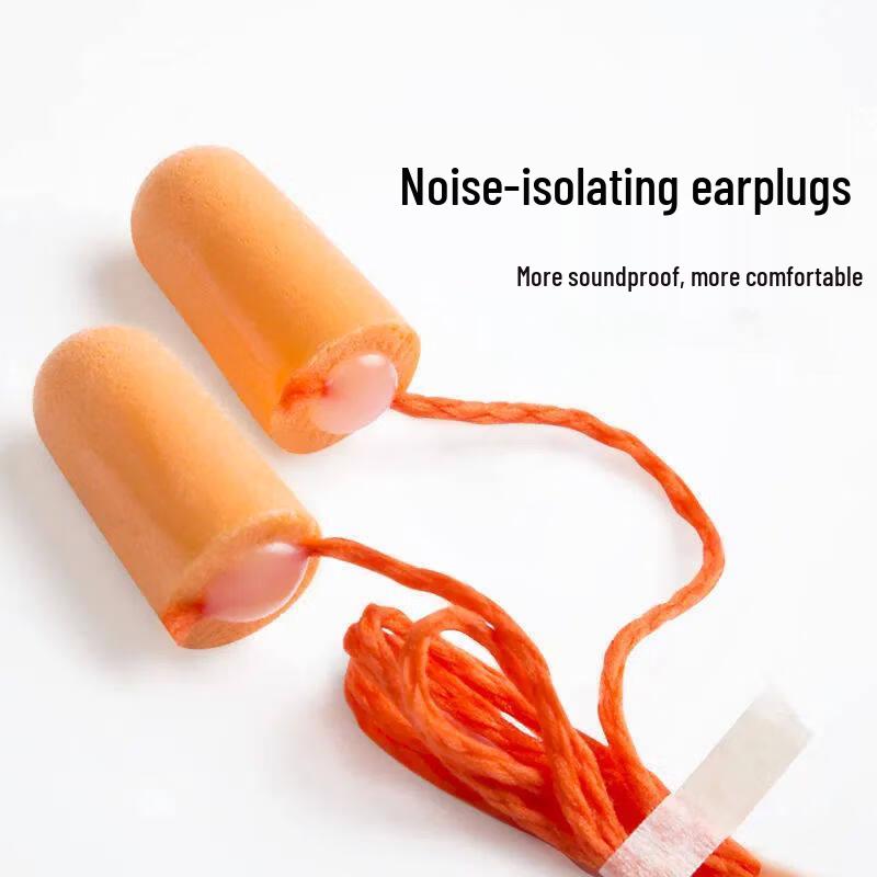 KYDJ Wired Foam Earplugs (50 Pairs)