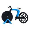 Creative Pizza Cutter Bicycle Shape Pizza Cutter Reusable Pizza Slicer Picnic Practical Stainless Steel Kitchen Accessories