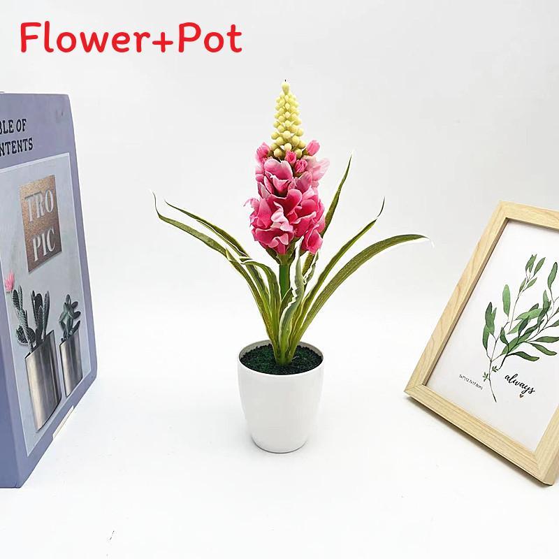 

Искусственный Гиацинт Восточный Lindoor с Бархатистой Текстурой для Свадебных Фонов и Декора Мероприятий RosePink