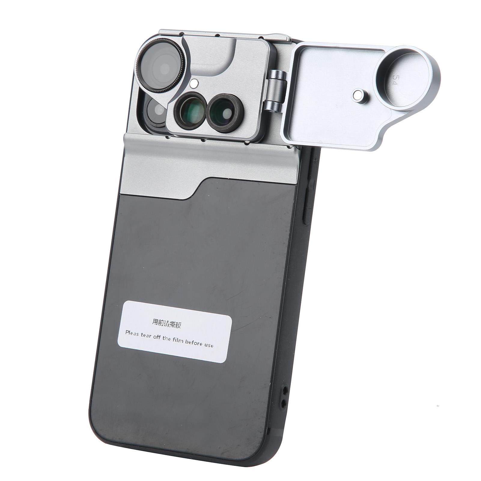 

Чехол для мобильного телефона с несколькими линзами для iPhone 12Mini с линзой MacroFisheyeCPL Filter