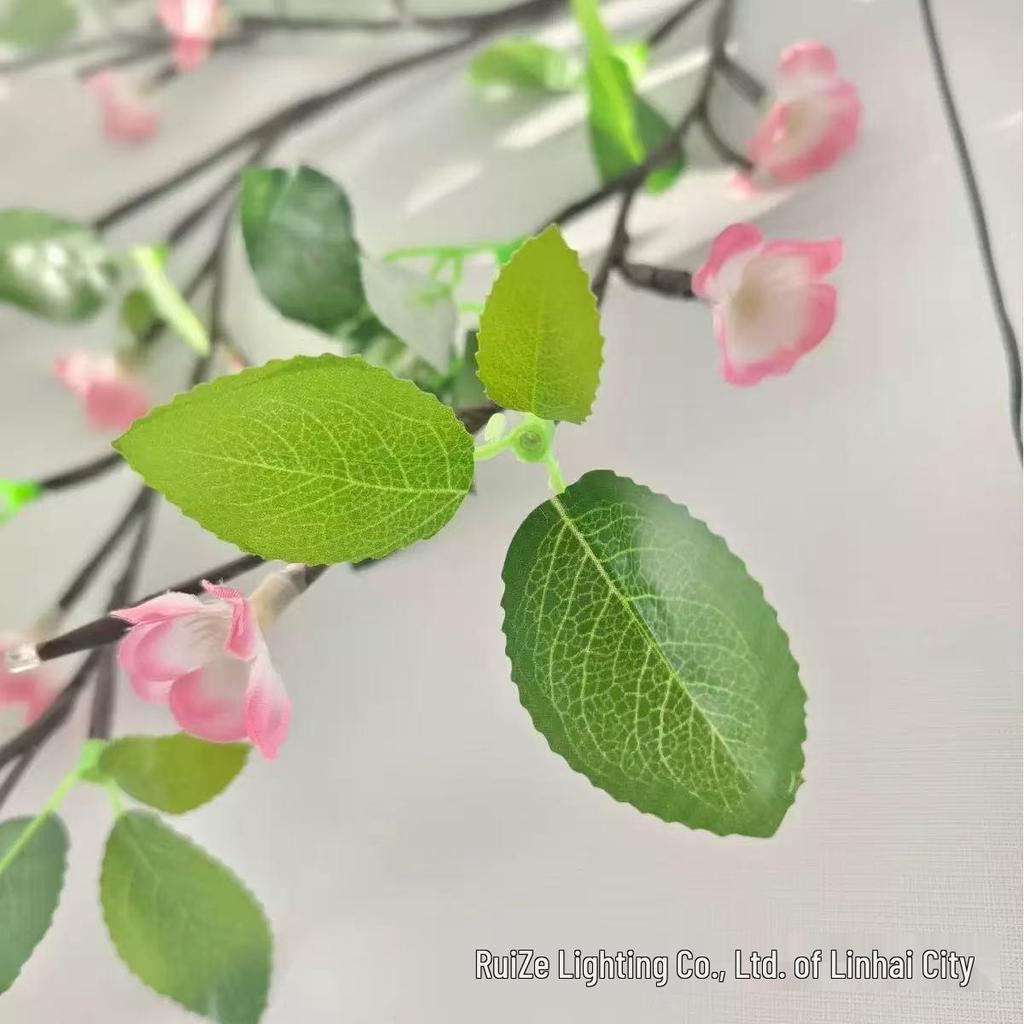 LED Rattan Branch Lamp – Bendable Indoor Night Light