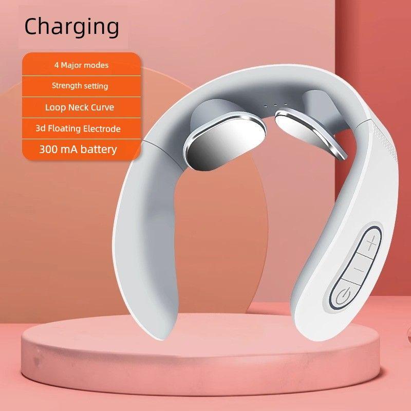 

Neck Massager Neck Shoulder Neck Massage Instrument Hot Compress Neck Handy Gadget Dredge Spine Intelligence Neck Massager 2084 [Upgraded Model] Charging + Massage