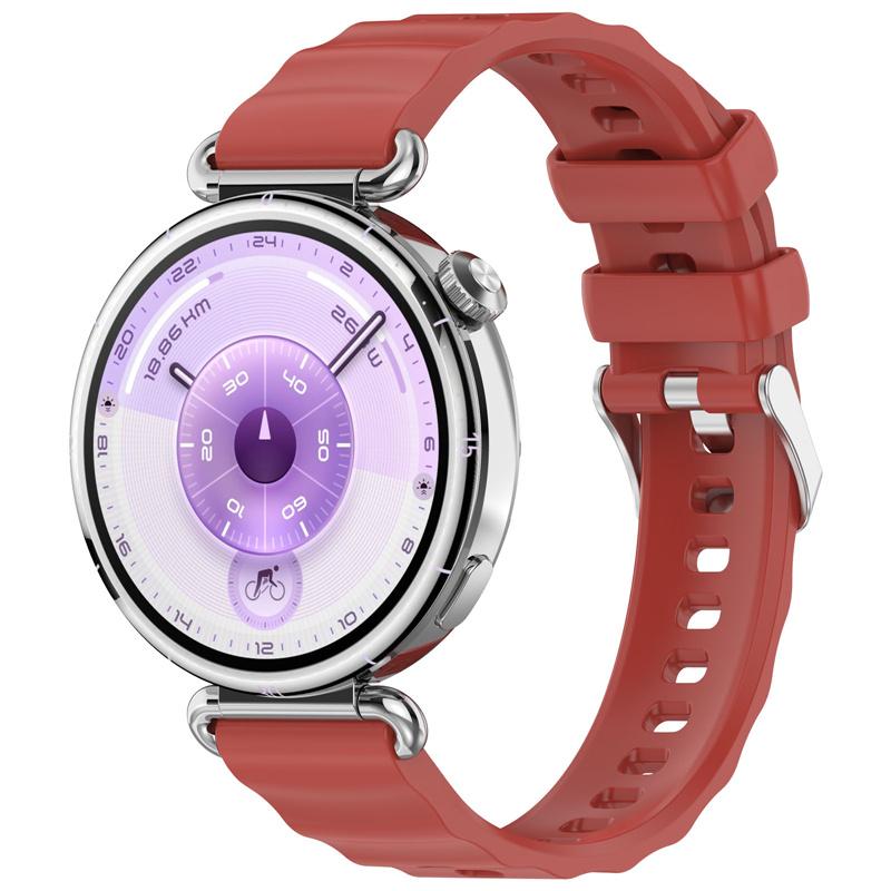 18mm Silicone Strap For Huawei Watch GT6 41mm Soft Sport WristBand for HUAWEI Watch GT4 GT5 41mm/GT5 Pro 42mm Watchband Bracelet