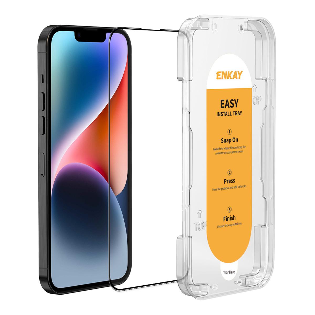 

ENKAY HAT PRINCE For iPhone 14 Plus Protective Film Shockproof Easy Installation Screen Protector As Shown A