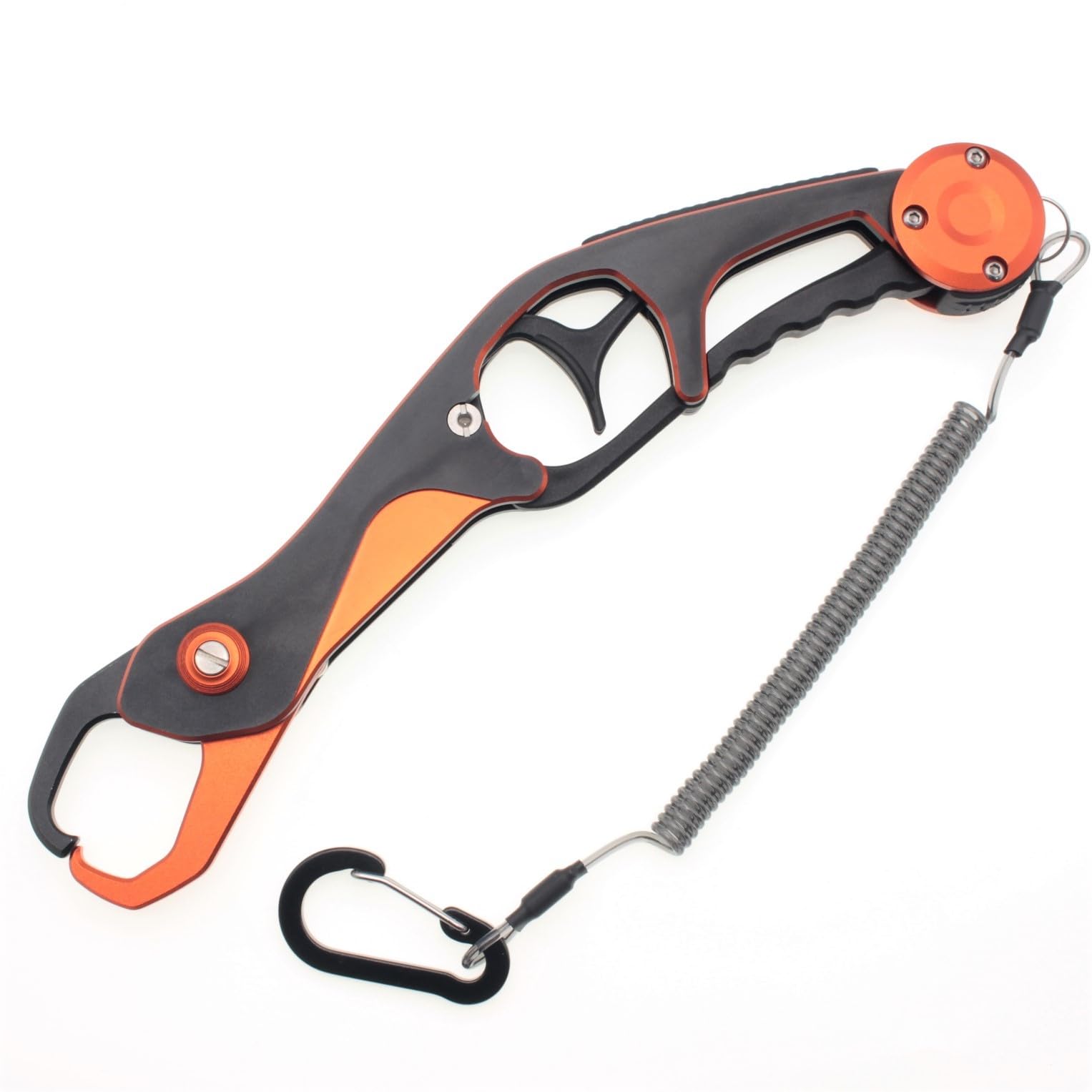 

1091 Fish Aluminum Fish Catcher (Iregui) Grip, Ultra-Lightweight (Bright Orange)