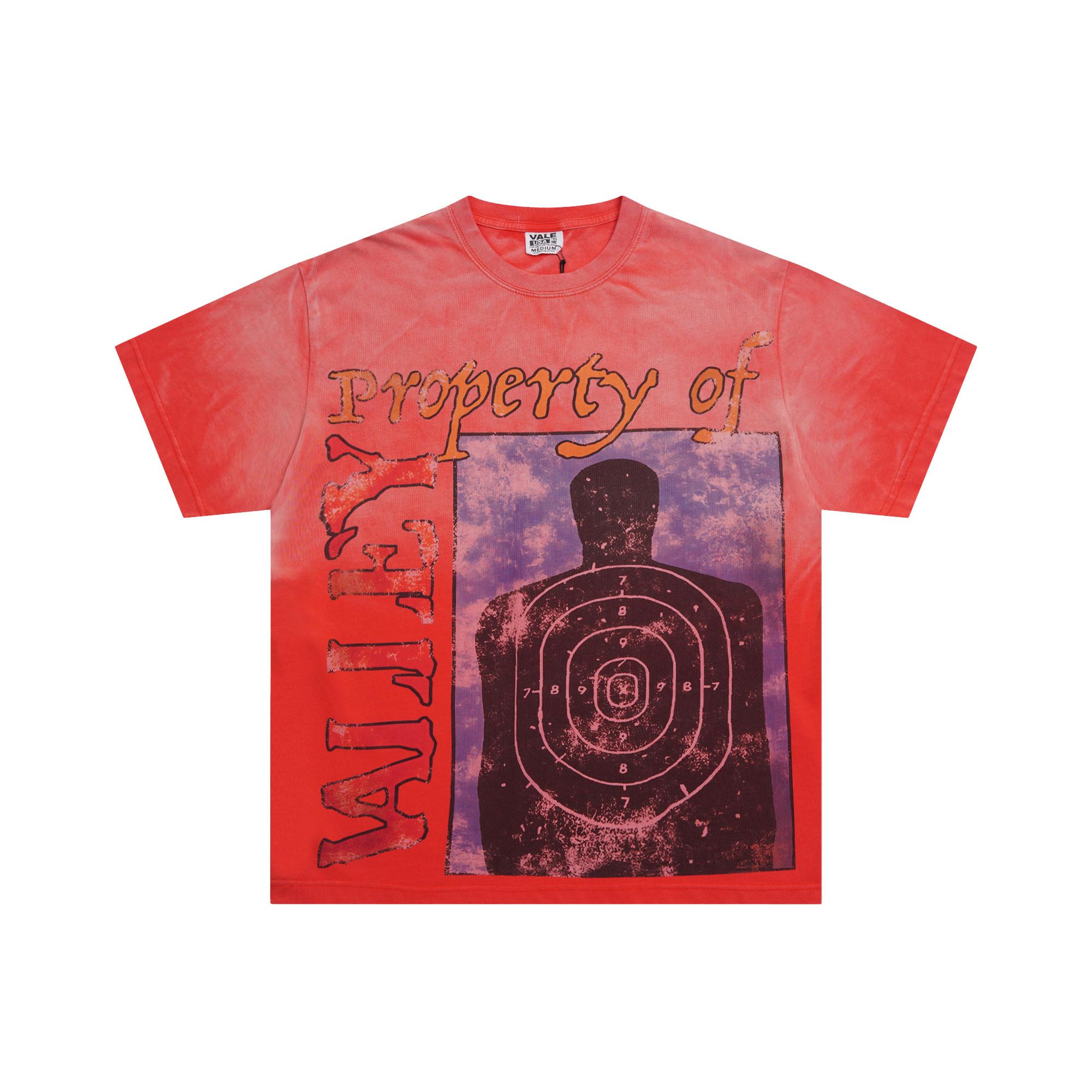 

V517 Vale Summer Couple T-shirt Street Trend High-quality Pure Cotton T-shirt XL