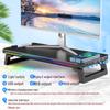 Ergonomic RGB Laptop Stand: Wireless Charging, Adjustable Height, No Assembly Required
