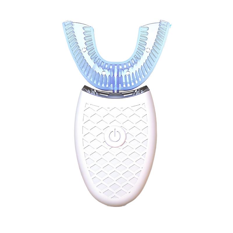 Adult U-shaped Electric Toothbrush, Sonic Soft Hair, Men's and Women's Dental Beauty Instrument, Charging, Automatic Timing Dental Scrubber