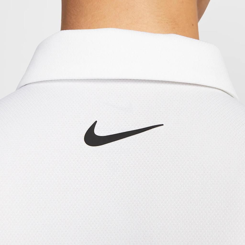 Nike Dri-FIT Tour Simple Breathable Soft Comfortable Polo Quick-Dry Short Sleeve T-Shirt Men Tops White Black FZ7476-100