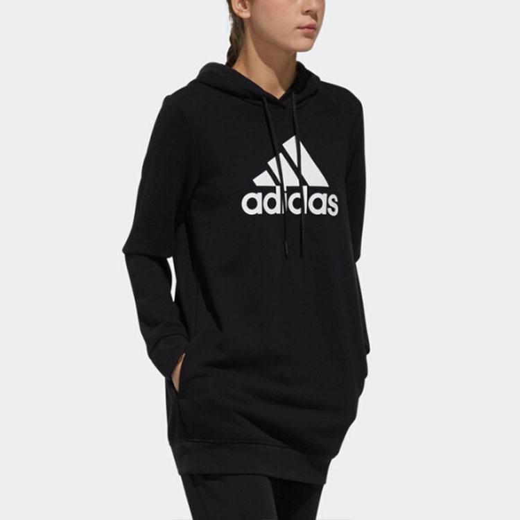 Adidas Isc Kapuzenpullover Lang Sportlich Lässiger Hoodie Damen Hoodies Schwarz EH6492
