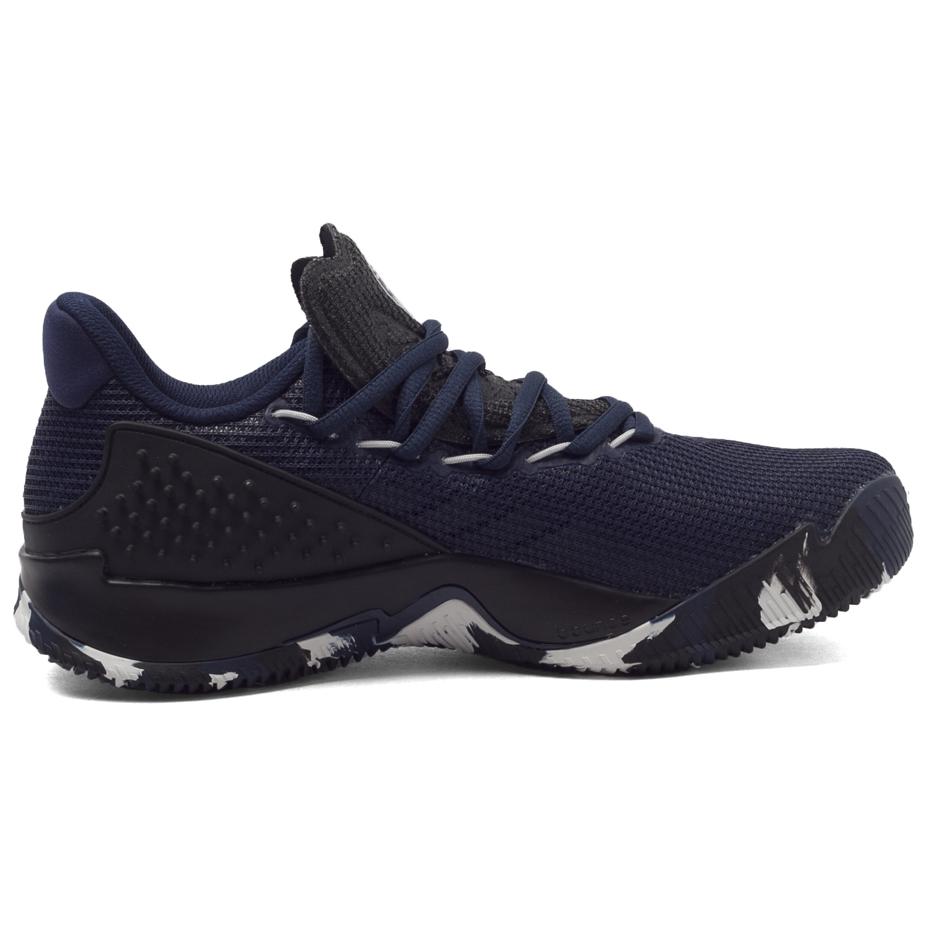 Adidas Ball 365 Sports Comfortable Non-Slip Wear-Resistant Low-Top Basketball Shoes Men Sneakers Blue Black B72868