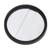 49mm Double Half Moon Special Effects Filter Center Split Diopter Lens Filter for Photography SLR Camera Accessories