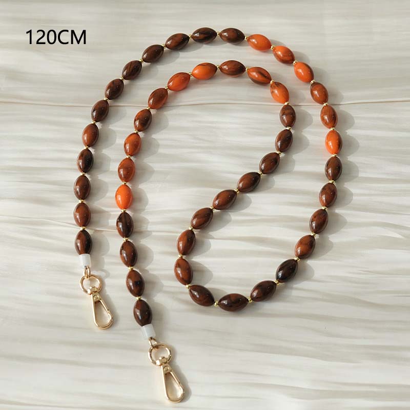 Neues Telefonzubehör, lange Handykette, Anti-Verlust-Candy-Perlen, Schulterhals, Crossbody-Telefongurt, Telefonhüllenhalterkette