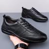 Retro Fashi Men Casual Shoes Soft Sole Anti Slip Light Luxury Commuting Business Daily Fashi Sports Shoes