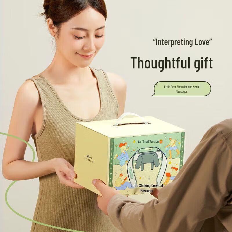 

Bear Cervical Neck and Shoulder Massager with Mugwort Hot Compress