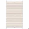 Pleated Store - Exclusive House - Cream - 90 X 125 Cm - Top and Bottom Adjustable